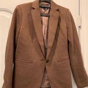 Brown/tan blazer, Anne Taylor size 2. Like new, worn only 2-3 times.